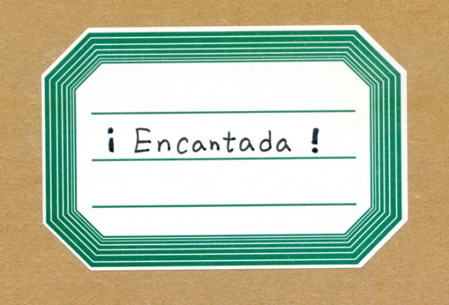 &iexcl;Encantada!