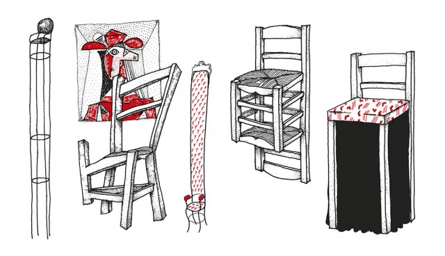 El ilustrador como mueble